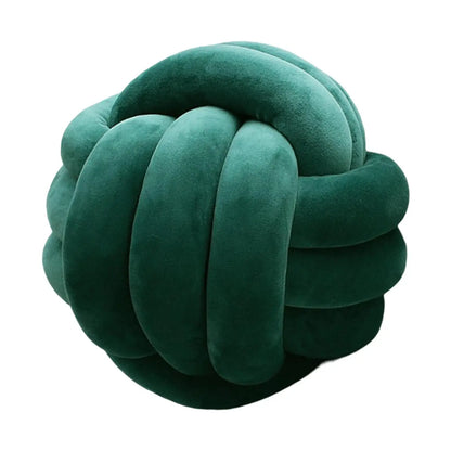 Knotted Plush Pillow