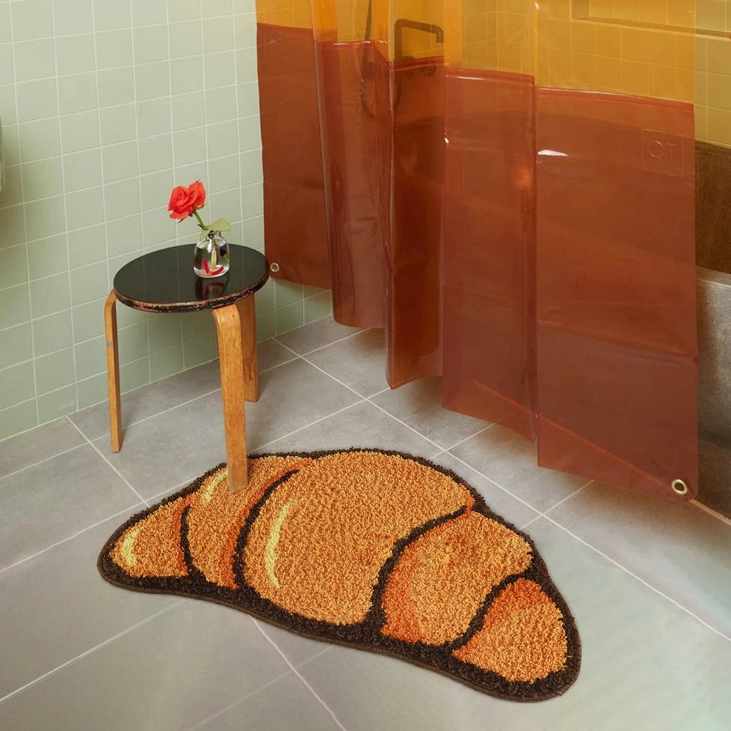 Croissant Shaped Rug